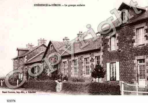 Ville de CHERENCELEHERON, carte postale ancienne