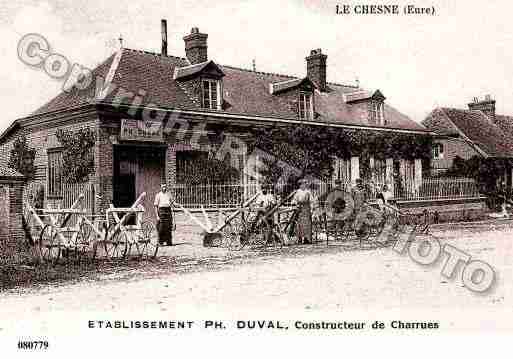 Ville de CHESNE(LE), carte postale ancienne