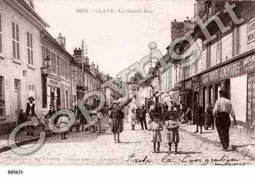 Ville de CLAYESOUILLY, carte postale ancienne