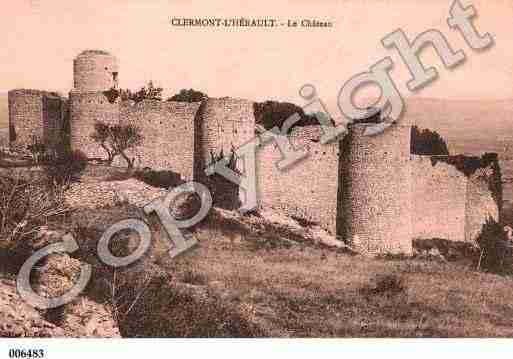 Ville de CLERMONTL\'HERAULT, carte postale ancienne