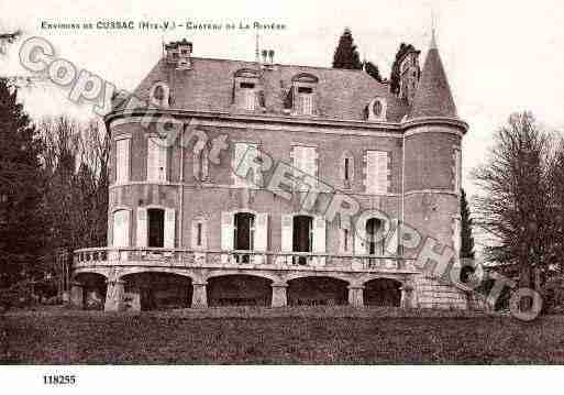 Ville de CUSSAC, carte postale ancienne