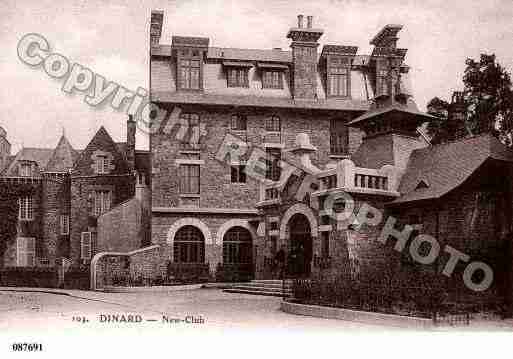 Ville de DINARD, carte postale ancienne