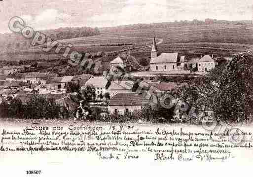 Ville de ESCHERANGE, carte postale ancienne