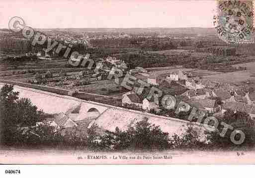 Ville de ETAMPES, carte postale ancienne