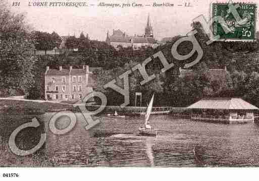 Ville de FLEURYSURORNE, carte postale ancienne