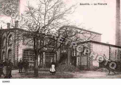 Ville de GOUVILLESURMER, carte postale ancienne