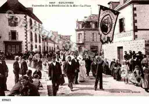 Ville de GUILVINEC, carte postale ancienne