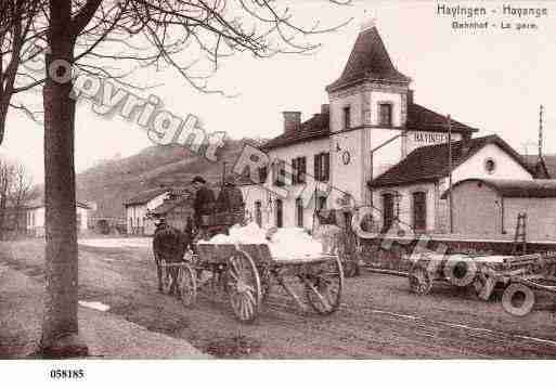 Ville de HAYANGE, carte postale ancienne