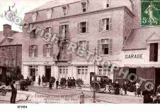 Ville de LANNION, carte postale ancienne