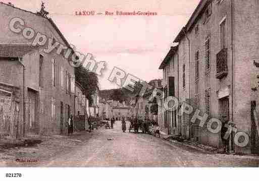 Ville de LAXOU, carte postale ancienne