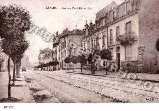 Ville de LAXOU, carte postale ancienne