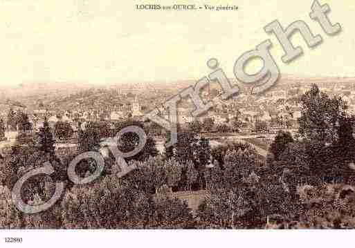 Ville de LOCHESSUROURCE, carte postale ancienne