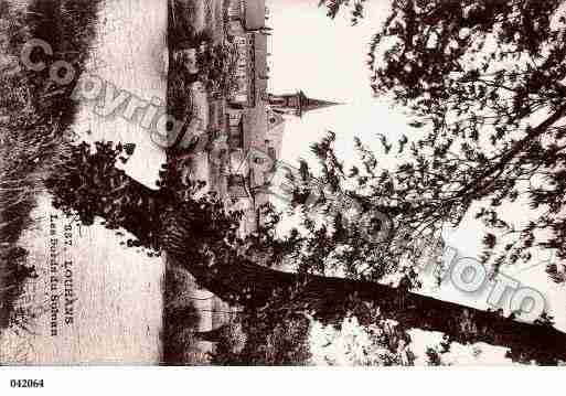 Ville de LOUHANS, carte postale ancienne