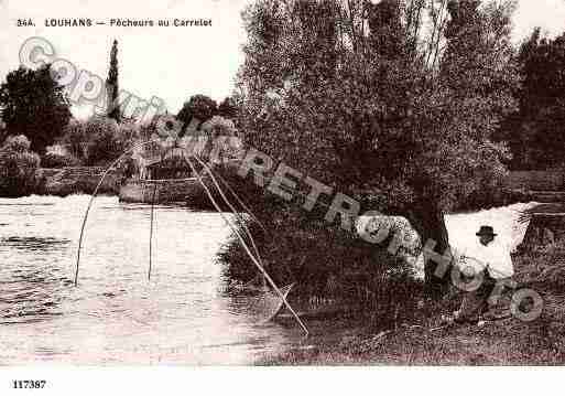 Ville de LOUHANS, carte postale ancienne