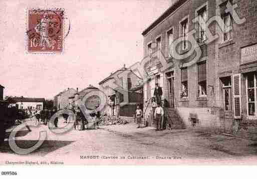 Ville de MARGUT, carte postale ancienne