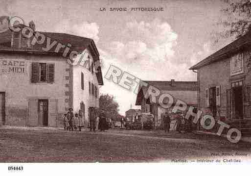 Ville de MARLIOZ, carte postale ancienne