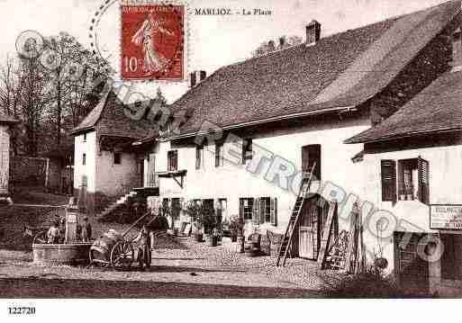 Ville de MARLIOZ, carte postale ancienne