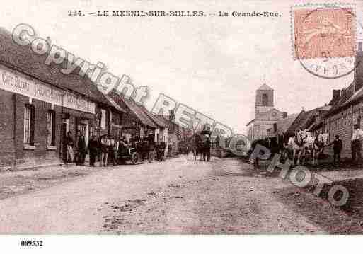 Ville de MESNILSURBULLES(LE), carte postale ancienne