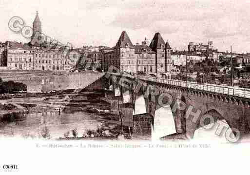 Ville de MONTAUBAN, carte postale ancienne