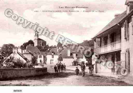 Ville de MONTGAILLARD, carte postale ancienne