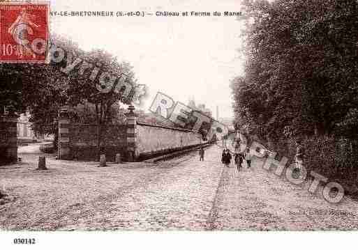 Ville de MONTIGNYLEBRETONNEUX, carte postale ancienne