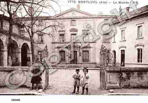 Ville de MONTLUEL, carte postale ancienne