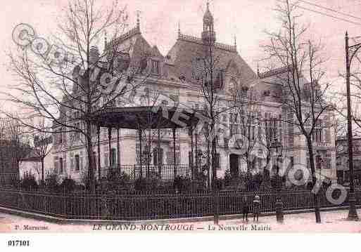 Ville de MONTROUGE, carte postale ancienne