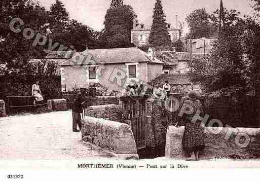 Ville de MORTHEMER, carte postale ancienne