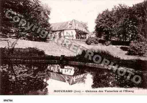 Ville de MOUCHARD, carte postale ancienne