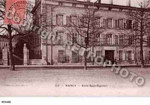 Ville de NANCY, carte postale ancienne