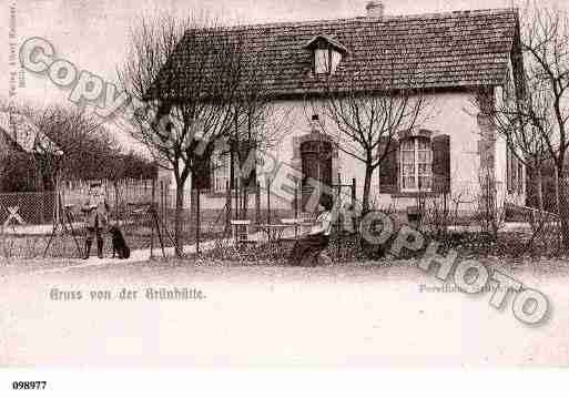 Ville de OTTMARSHEIM, carte postale ancienne