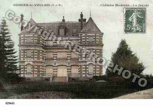 Ville de OZOUERLEVOULGIS, carte postale ancienne