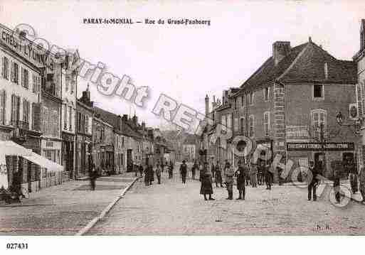 Ville de PARAYLEMONIAL, carte postale ancienne