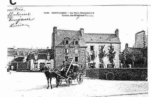 Ville de PONTL'ABBE, carte postale ancienne