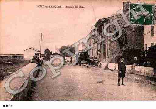 Ville de PORTDESBARQUES, carte postale ancienne