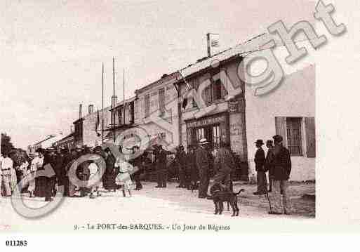 Ville de PORTDESBARQUES, carte postale ancienne