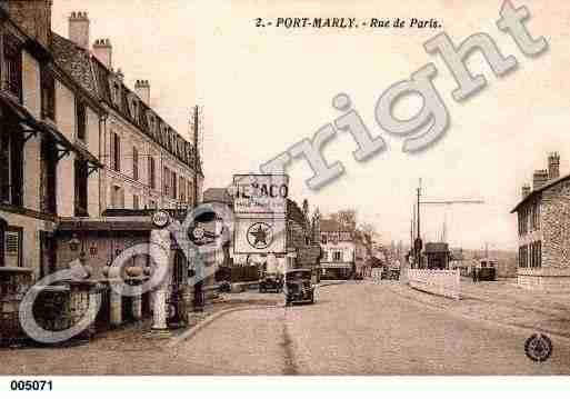 Ville de PORTMARLY(LE), carte postale ancienne