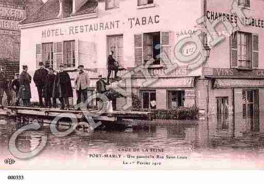 Ville de PORTMARLY(LE), carte postale ancienne