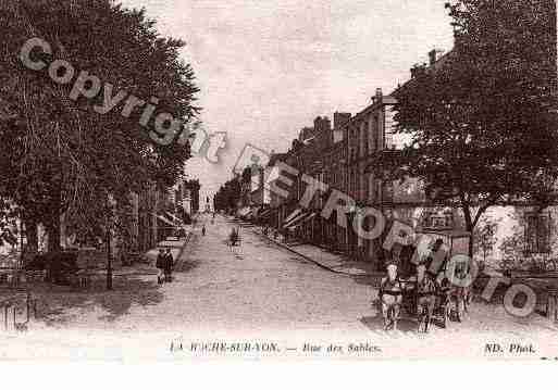 Ville de ROCHESURYON(LA), carte postale ancienne