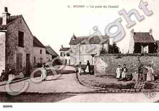 Ville de ROISSYENBRIE, carte postale ancienne