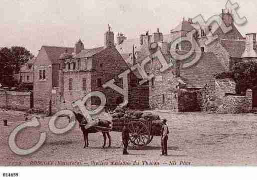 Ville de ROSCOFF, carte postale ancienne