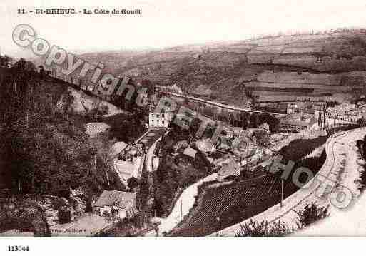 Ville de SAINTBRIEUC, carte postale ancienne