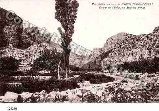 Ville de SAINTGUILHEMLEDESERT, carte postale ancienne