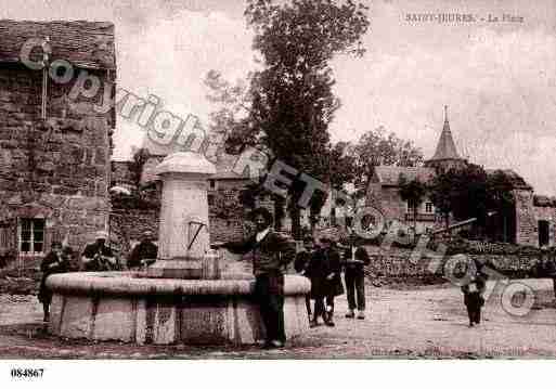 Ville de SAINTJEURES, carte postale ancienne