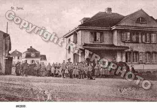 Ville de SAINTJURE, carte postale ancienne