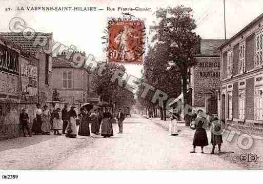 Ville de SAINTMAURDESFOSSES, carte postale ancienne