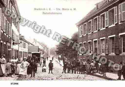 Ville de SAINTEMARIEAUXMINES, carte postale ancienne