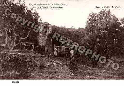 Ville de SAINTEMAXIME, carte postale ancienne