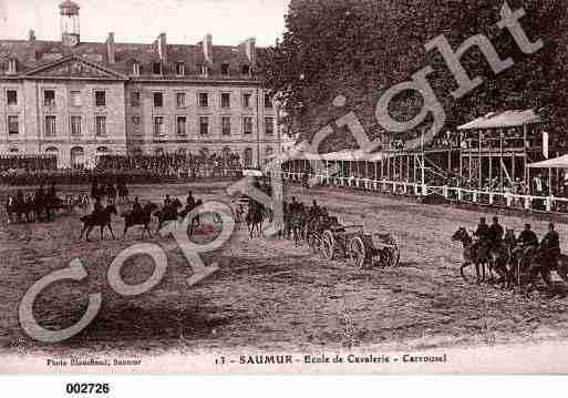 Ville de SAUMUR, carte postale ancienne