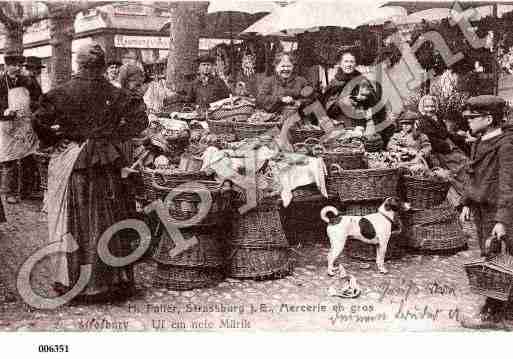 Ville de STRASBOURG, carte postale ancienne